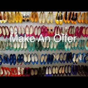Make an off! Lots of high end authentic shoes!!!!!